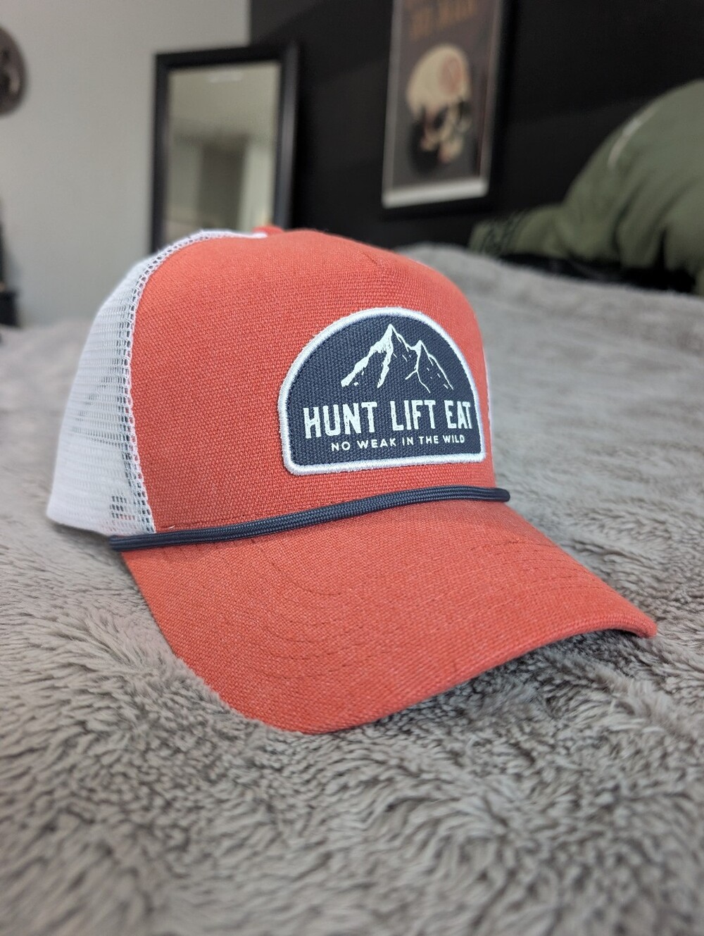 Hunt Lift Eat Trucker Hat